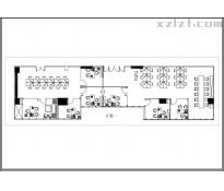 合生财富广场写字楼中等装修540㎡