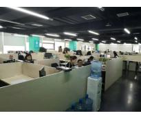 万柳亿城中心写字楼中等装修1275㎡